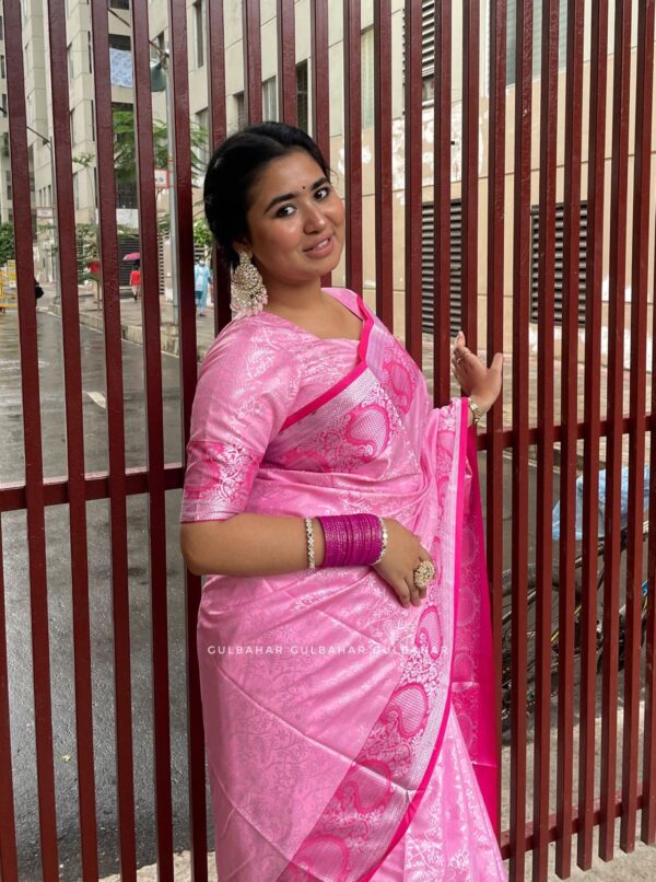 প্রিমিয়াম পিঙ্ক কাতান কম্ব - Image 3
