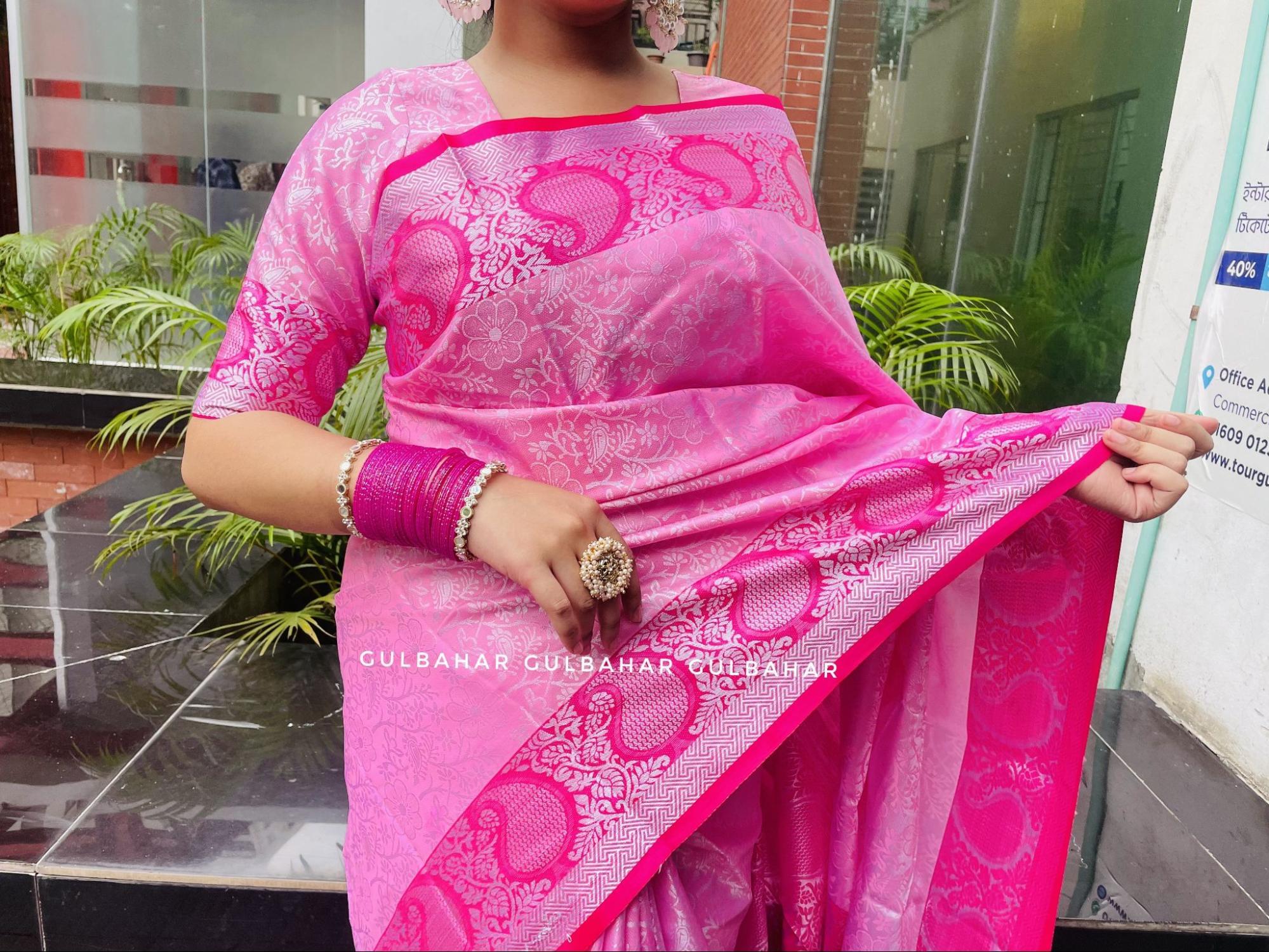 প্রিমিয়াম পিঙ্ক কাতান কম্ব - Image 2