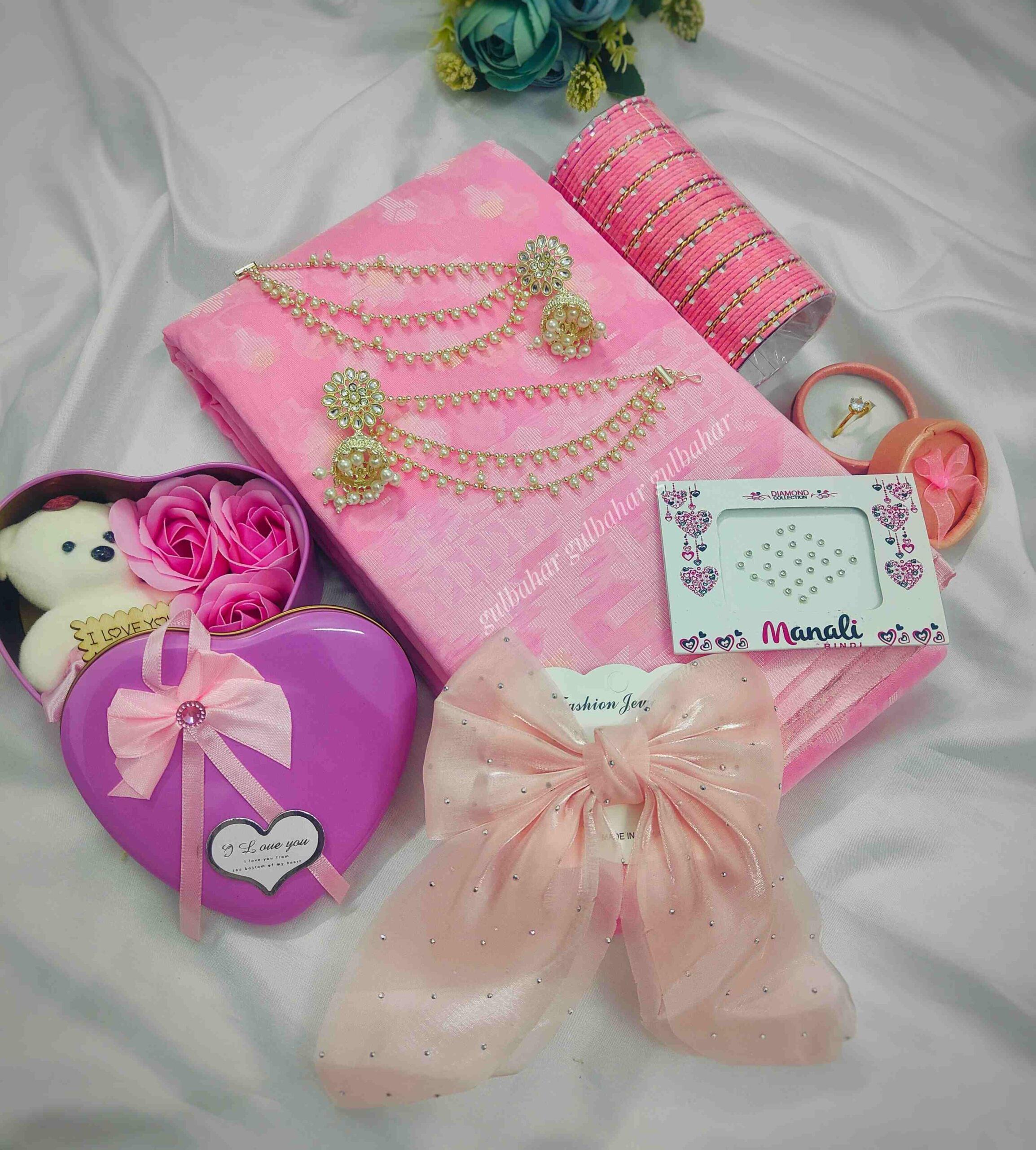 প্রিয়তমা জামদানি কম্ব(পিংক)